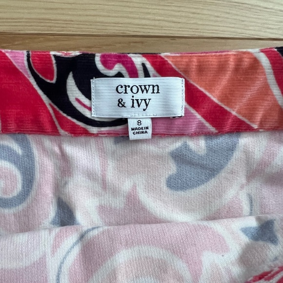 Crown & Ivy High Waisted Corduroy Skirt - Picture 6 of 6